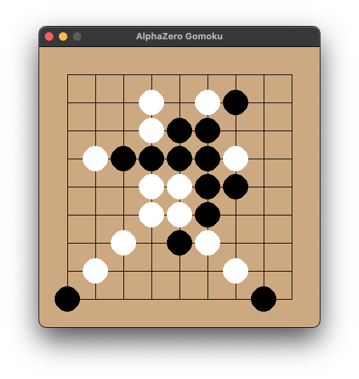 50 轮训练对弈结果