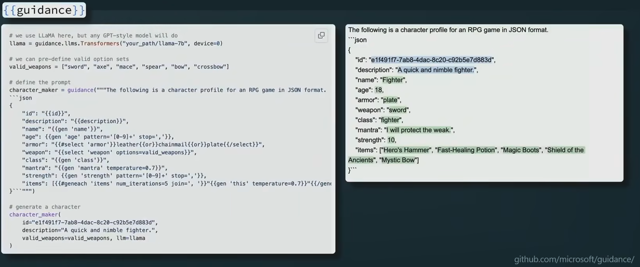 Constraint prompting