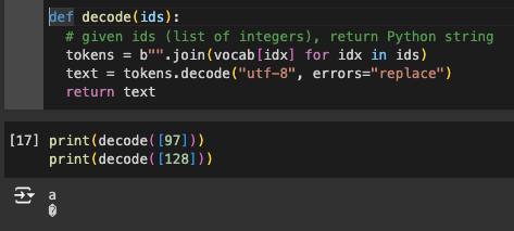 Decode error handling