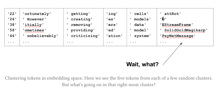 SolidGoldMagikarp token