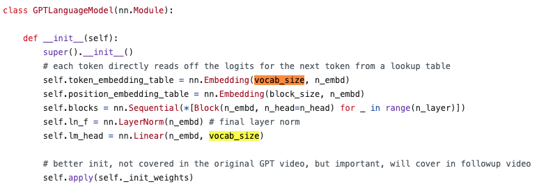 Vocab size locations